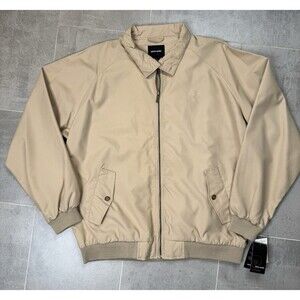 Pierre Cardin Harry Jacket Windbreaker Sand Large NWT Waterproof Lightweight